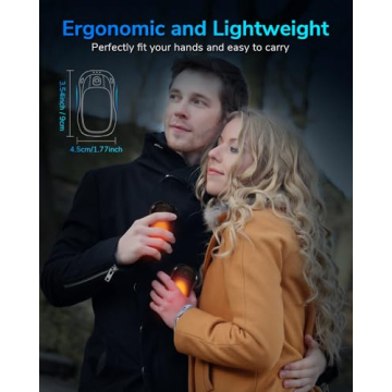 MKG Rechargeable Hand Warmers 20 Hours - Perfect Winter Gift