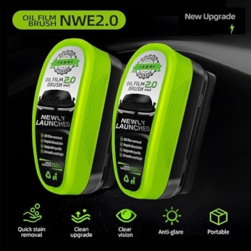 Automotive Oil Film Cleaning Brush for Car Windows