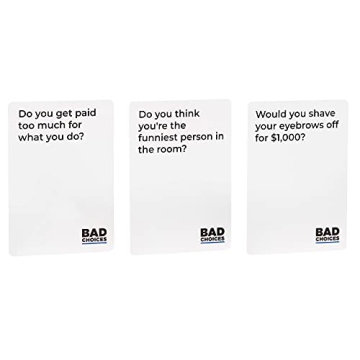 Bad Choices - Hilarious Adult Party Game for Fun Nights