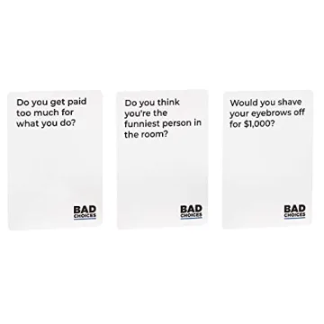 Bad Choices - Hilarious Adult Party Game for Fun Nights
