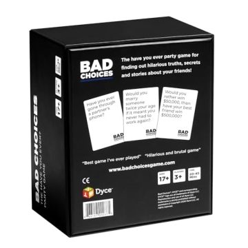 Bad Choices - Hilarious Adult Party Game for Fun Nights
