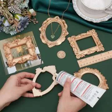 Elegant Vintage Resin Frames Set for Home Decor