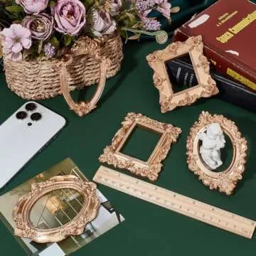 Elegant Vintage Resin Frames Set for Home Decor