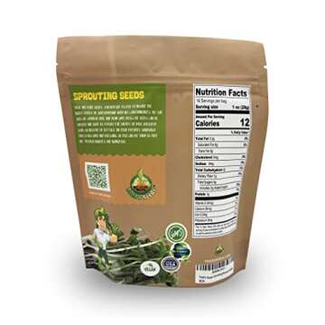 Todd’s Seeds - Calabrese Broccoli Sprouting Seeds, 1 lb - High in Sulforaphane, Non-GMO, Heirloom ...