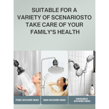 Cobbe Shower Filter Hard Water Softener Chlorine Remover