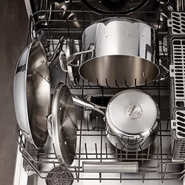 Tramontina Tri-Ply Clad 12-Piece Stainless Steel Cookware Set