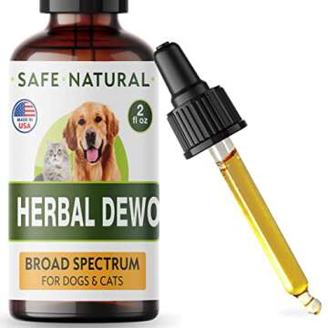 Liquid Herbal Cleanse for Cats and Dogs - Homeopathic Control for Pets of All Breeds and Sizes - Puppy and Kitten - USA-Sourced Ingredients - Preventative or Reactive - 2oz