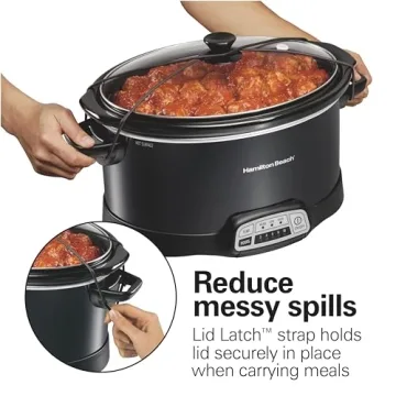 Hamilton Beach 7 Quart Programmable Slow Cooker for Easy Meals