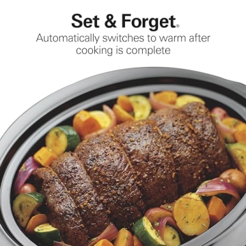 Hamilton Beach 7 Quart Programmable Slow Cooker for Easy Meals