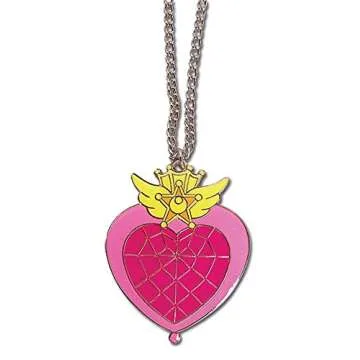 Sailor Moon Chibimoon Compact Necklace - Stunning Anime Jewelry for Fans