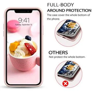 DUEDUE iPhone 11 Liquid Silicone Case - Slim & Stylish Cover