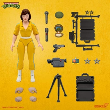 Super7 TMNT April O'Neil Action Figure for Collectors