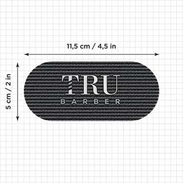 TRU BARBER Hair Grippers® for Men and Women 2pcs - Salon and Barber, Hair Clips for Styling, Sectio...