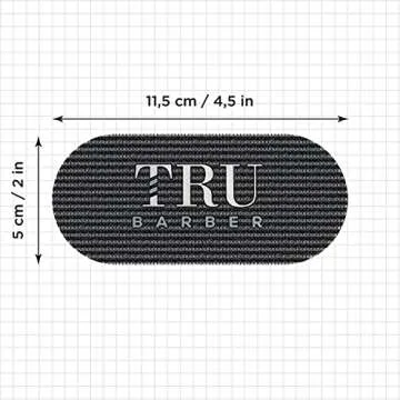 TRU BARBER Hair Grippers® for Men and Women 2pcs - Salon and Barber, Hair Clips for Styling, Sectio...