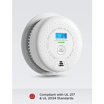 X-Sense Smoke and CO Detector with 10-Year Battery