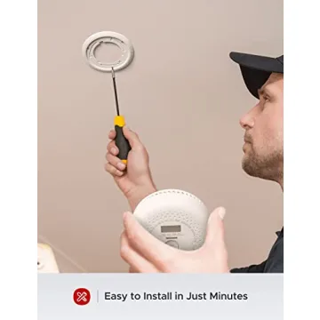 X-Sense Smoke and CO Detector with 10-Year Battery