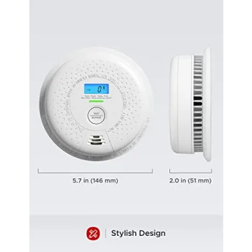X-Sense Smoke and CO Detector with 10-Year Battery