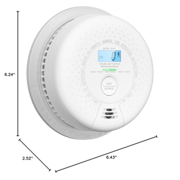 X-Sense Smoke and CO Detector with 10-Year Battery