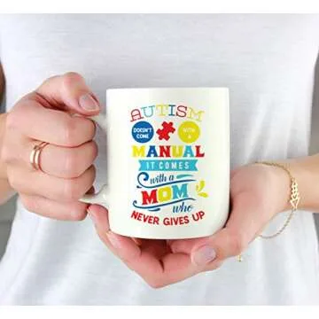 Andaz Press Autism Awareness Coffee Mug for Parents