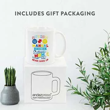 Andaz Press Autism Awareness Coffee Mug for Parents