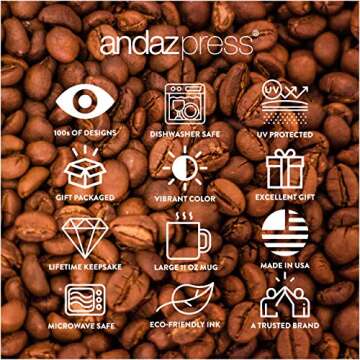 Andaz Press Autism Awareness Coffee Mug for Parents