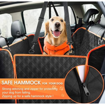 Giomoc Dog Car Seat Cover Waterproof and Durable