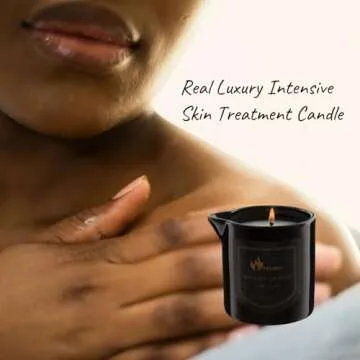 Moisturizing MELONY Massage Oil Candle for Relaxation