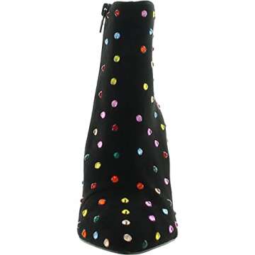 Betsey Johnson Women's Kaydence Fashion Boot, Black Multi, 9
