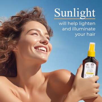 Camomila Intea Blonde Highlights Hair Lightener Spray