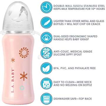 Ultimate Stainless Steel Sippy Cup 9oz for Toddlers