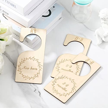 Patelai 7-Piece Closet Organizers for Newborn to 24 Months