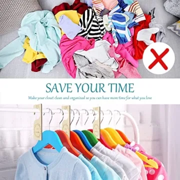 Patelai 7-Piece Closet Organizers for Newborn to 24 Months