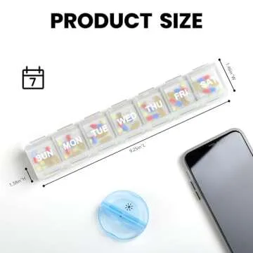 Extra Large Pill Organizer for Easy Medication Management
