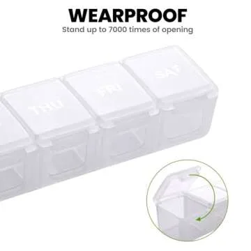 Extra Large Pill Organizer for Easy Medication Management