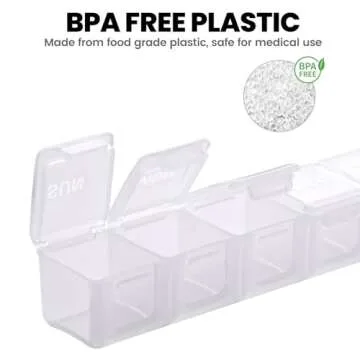 Extra Large Pill Organizer for Easy Medication Management