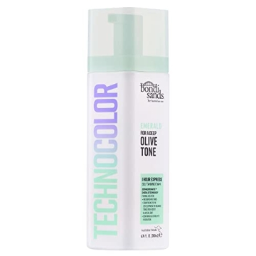 Bondi Sands Technocolor Emerald 1 Hour Express Self Tanning Foam|Best for Medium Skin Tones Looking ...