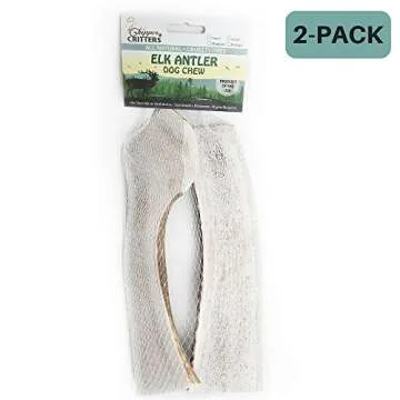 Chipper Critters Elk Antler Chew - All Natural, Made in USA