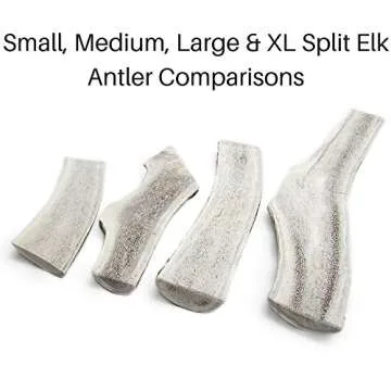 Chipper Critters Elk Antler Chew - All Natural, Made in USA