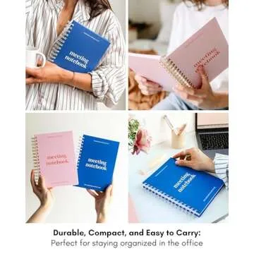 Lamare Meeting Notebook for Ultimate Work Organization