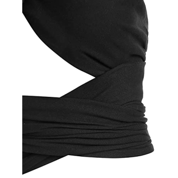 ZAFUL Versatile Ribbed Halter Crop Top for Any Occasion