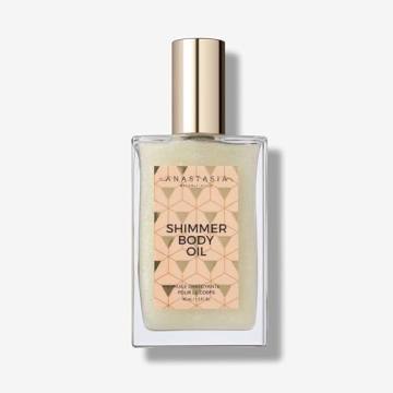 Anastasia Beverly Hills Shimmer Body Oil - Radiant Glow with Coconut-Vanilla Scent