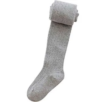 Soft and Stretchy Baby Girls Tights - 3 Pack Essentials