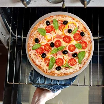 16 Inch GrillBee Pizza Stone for Perfect Crusts