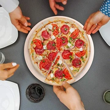 16 Inch GrillBee Pizza Stone for Perfect Crusts