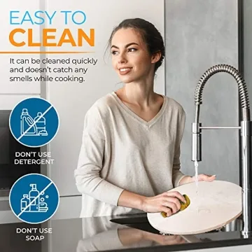 16 Inch GrillBee Pizza Stone for Perfect Crusts