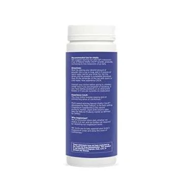 Natural Vitality Calm, Magnesium Citrate Supplement, Anti-Stress Drink Mix Powder, Lemon - 8 Ounce (Packagaing May Vary)