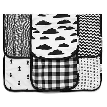 BaeBae Goods Ultra Absorbent Burp Cloths - 6 Pack