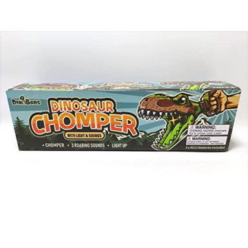 DINOBROS Dinosaur Chomper Toy with Sounds and Light