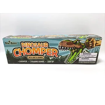 DINOBROS Dinosaur Chomper Toy with Sounds and Light
