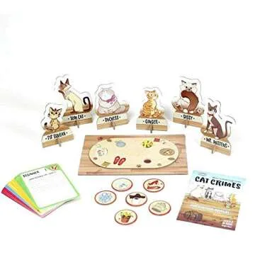 Think Fun Cat Crimes Brain Game and Brainteaser for Boys and Girls Age 8 and Up - A Smart Game with ...
